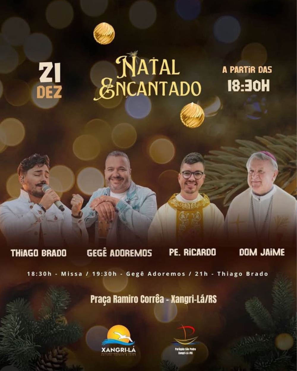 Natal Encantado 2025! Uma noite muito noite especial!
